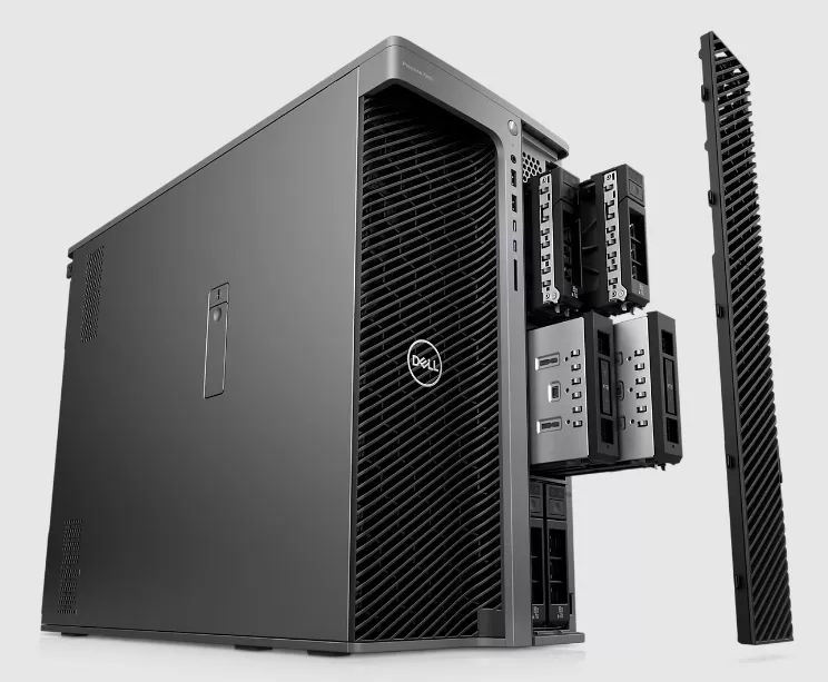 Máy trạm Dell Precision 7960 Tower Workstation - Xeon w9-3475X/128G/2x1TB SSD/NVIDIA RTX A4500/PSU 2200W/3Y